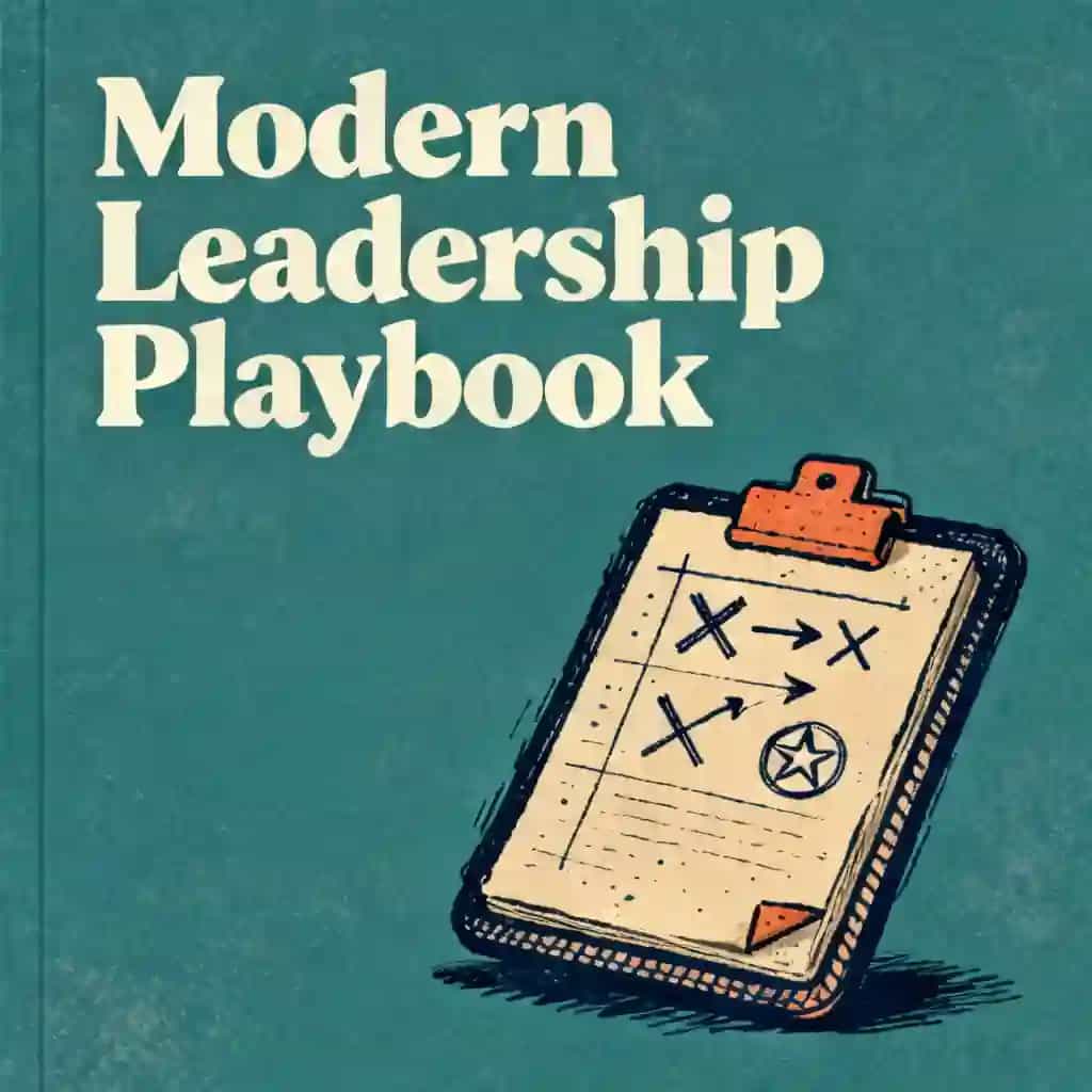 Capa do livro The Modern Leader’s Playbook