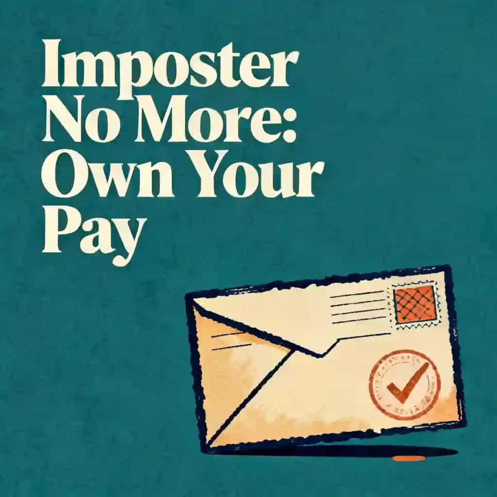 Обложка книги Overcoming imposter syndrome and owning your new paycheck