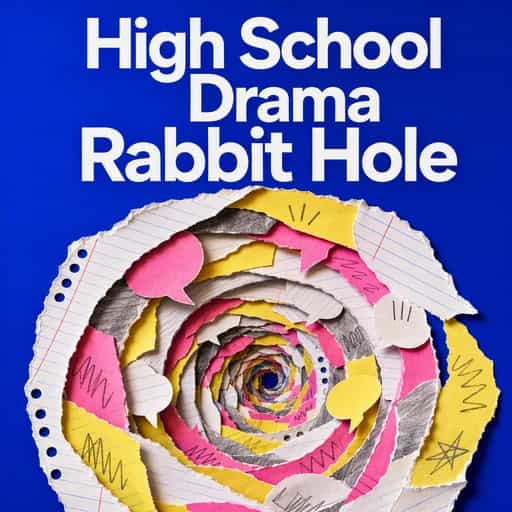 The High School Drama Rabbit Hole 책 표지
