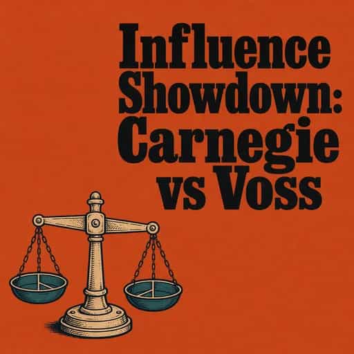 Capa do livro Carnegie vs. Voss: The Battle for Influence
