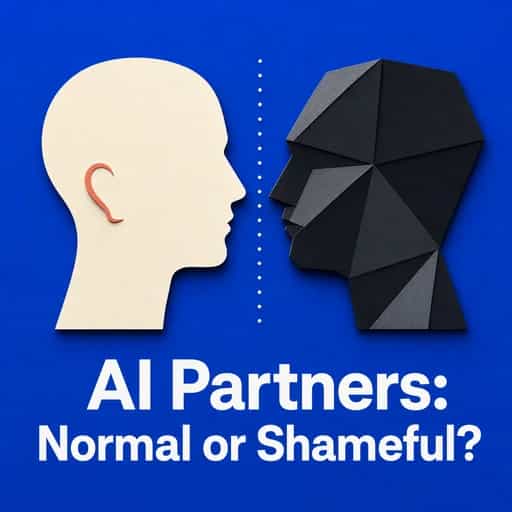 Couverture du livre The 2030 question: will having an AI partner be normal, or shameful?