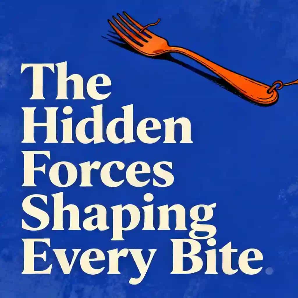 Capa do livro The Hidden Forces Shaping Every Bite