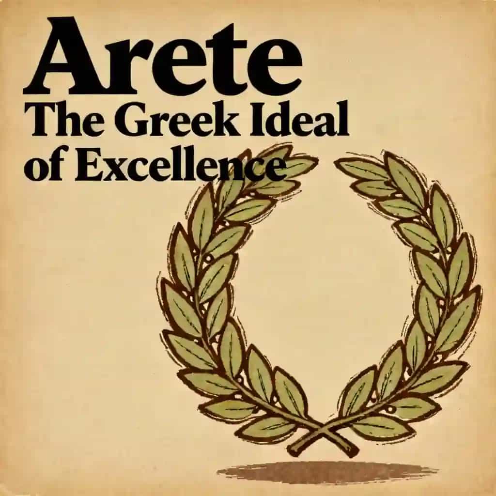 Arete: The Greek Path to Excellence 책 표지