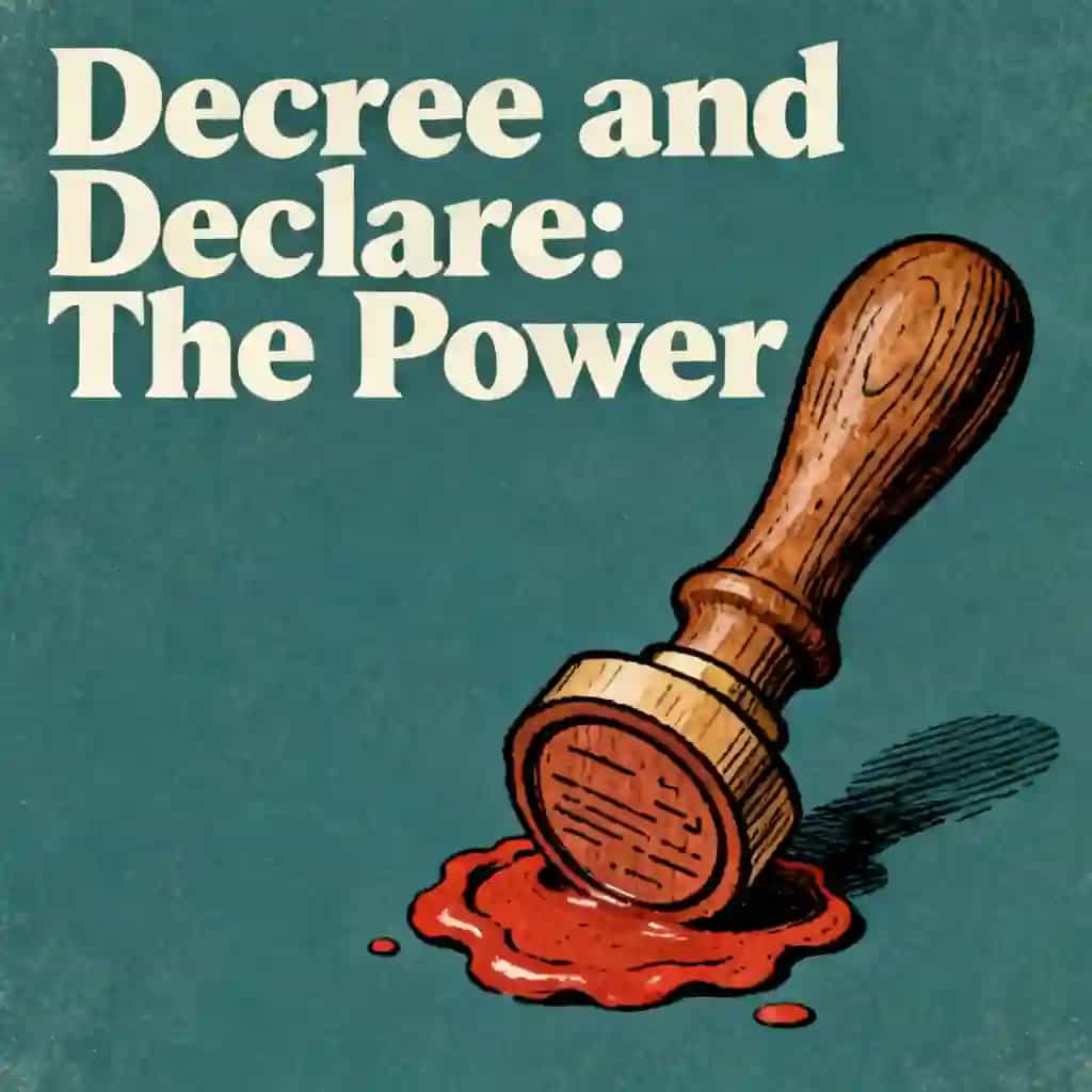 The Power of Decree and Declare 책 표지