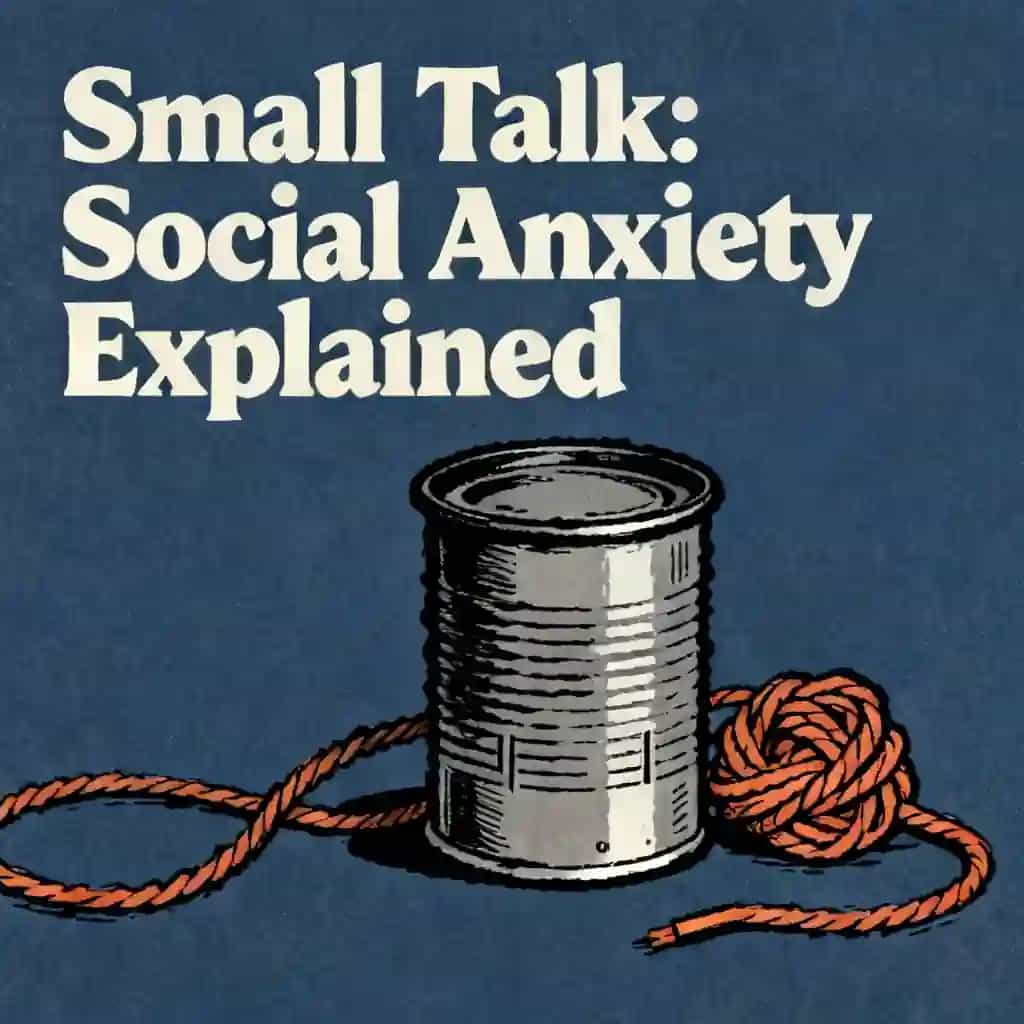 Couverture du livre Social Anxiety and the Science of Small Talk
