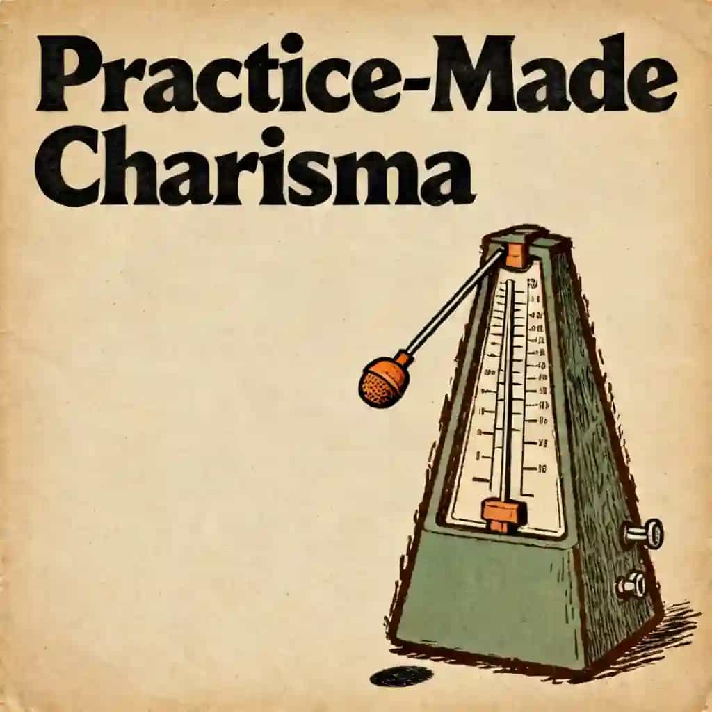 Buchcover von How to build charisma through practice