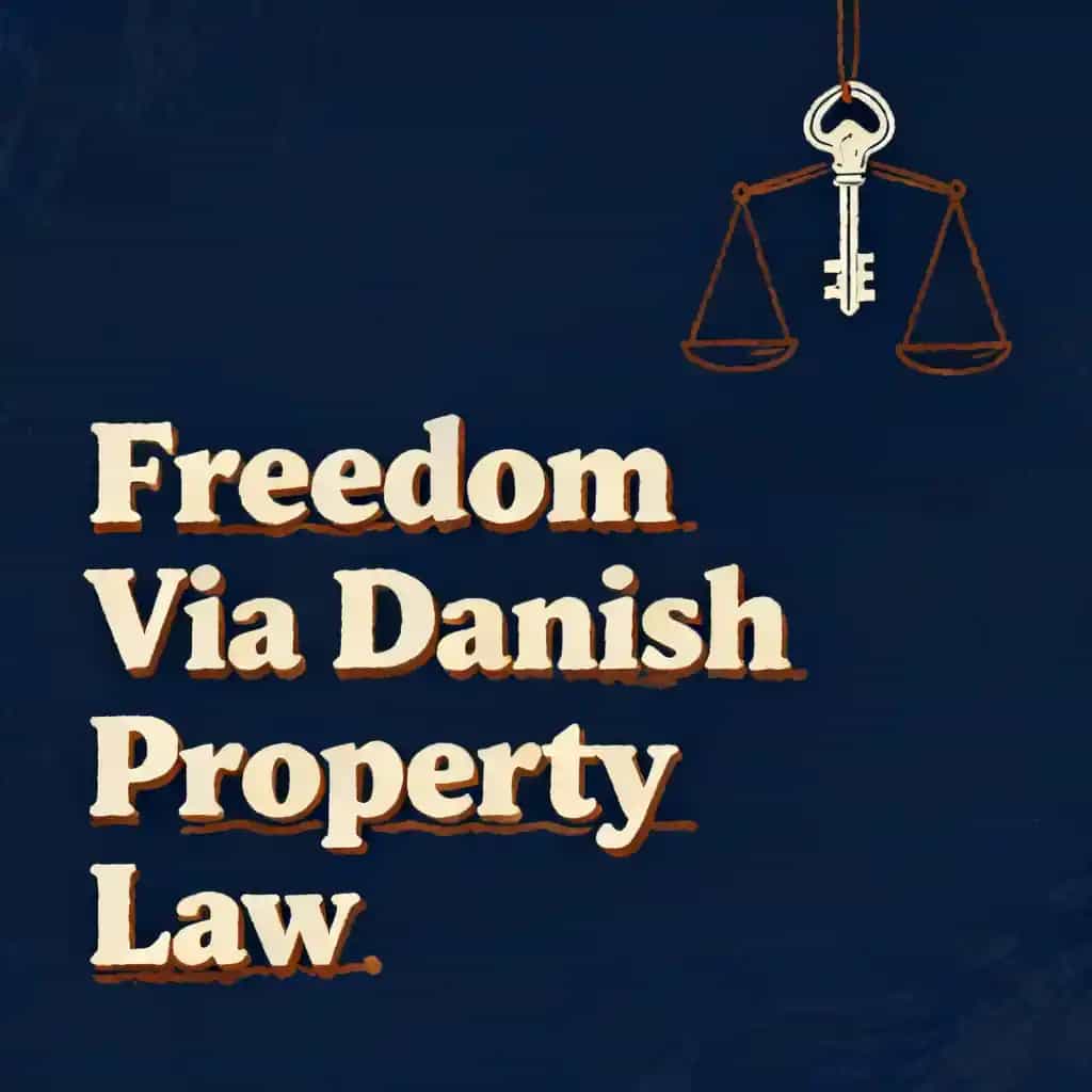 Capa do livro Danish Property Law: Freedom Through Strong Institutions