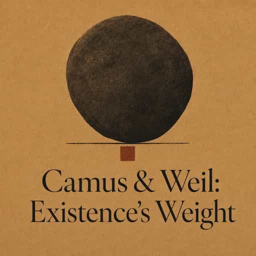 Camus, Weil, and the Weight of Existence 책 표지