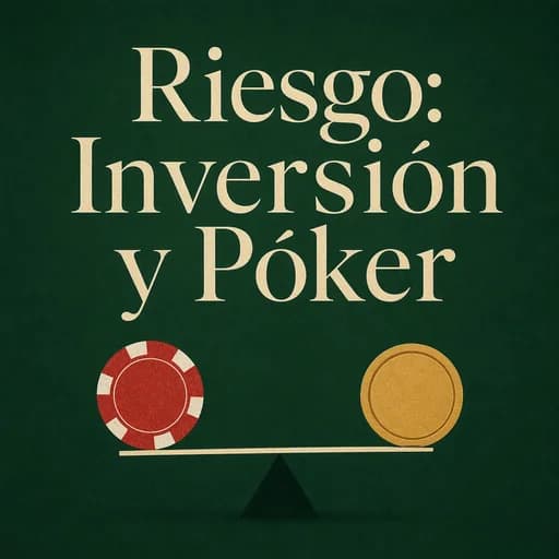 Inversiones y Póker: Cómo Gestionar el Riesgo y la Incertidumbre