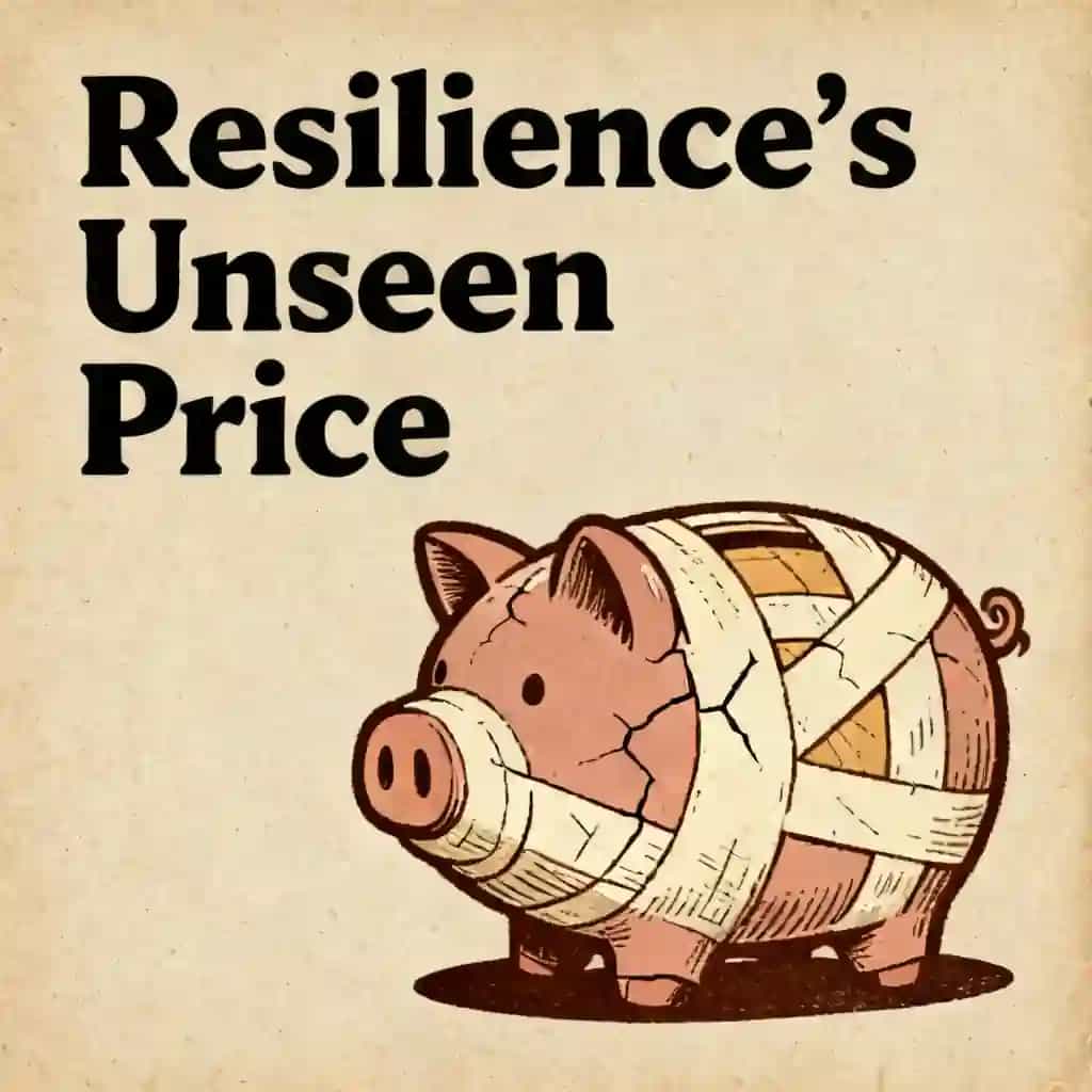 Buchcover von The Hidden Cost of Resilience