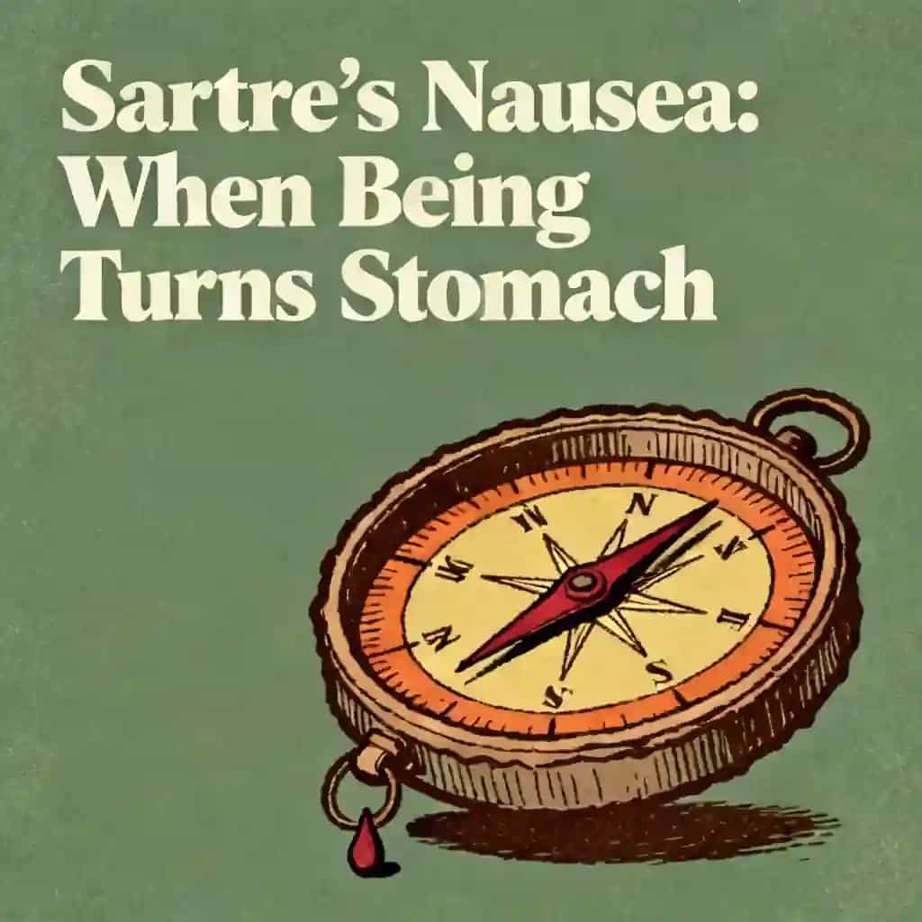 Обложка книги Sartre's Nausea: Existence Makes Us Sick