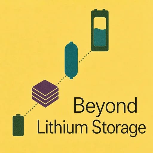 Beyond Lithium: The Future of Energy Storage and Battery Density