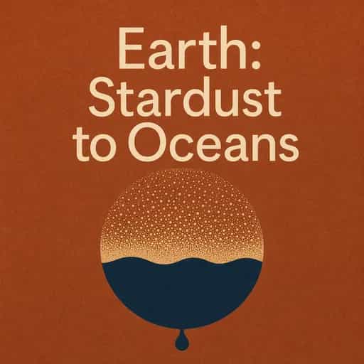 Capa do livro The Birth of Earth: From Stardust to Oceans