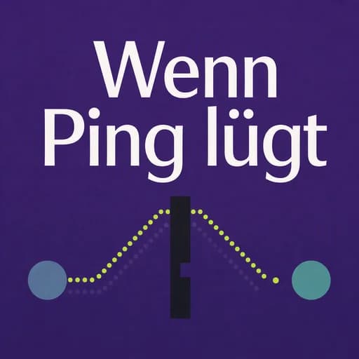Geroutet ist nicht erlaubt: Warum der Ping oft lügt | IT-Podcast