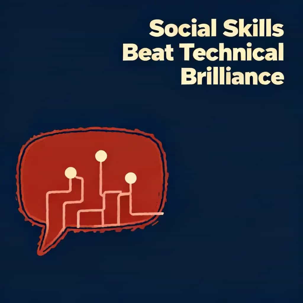Обложка книги The Hidden Code: Why Social Skills Matter More Than Technical Brilliance