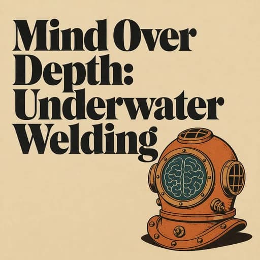 Underwater Welding: The Mental Game and Psychological Resilience