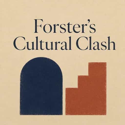Portada del libro Forster's Cultural Clash: Complete Novel Analysis