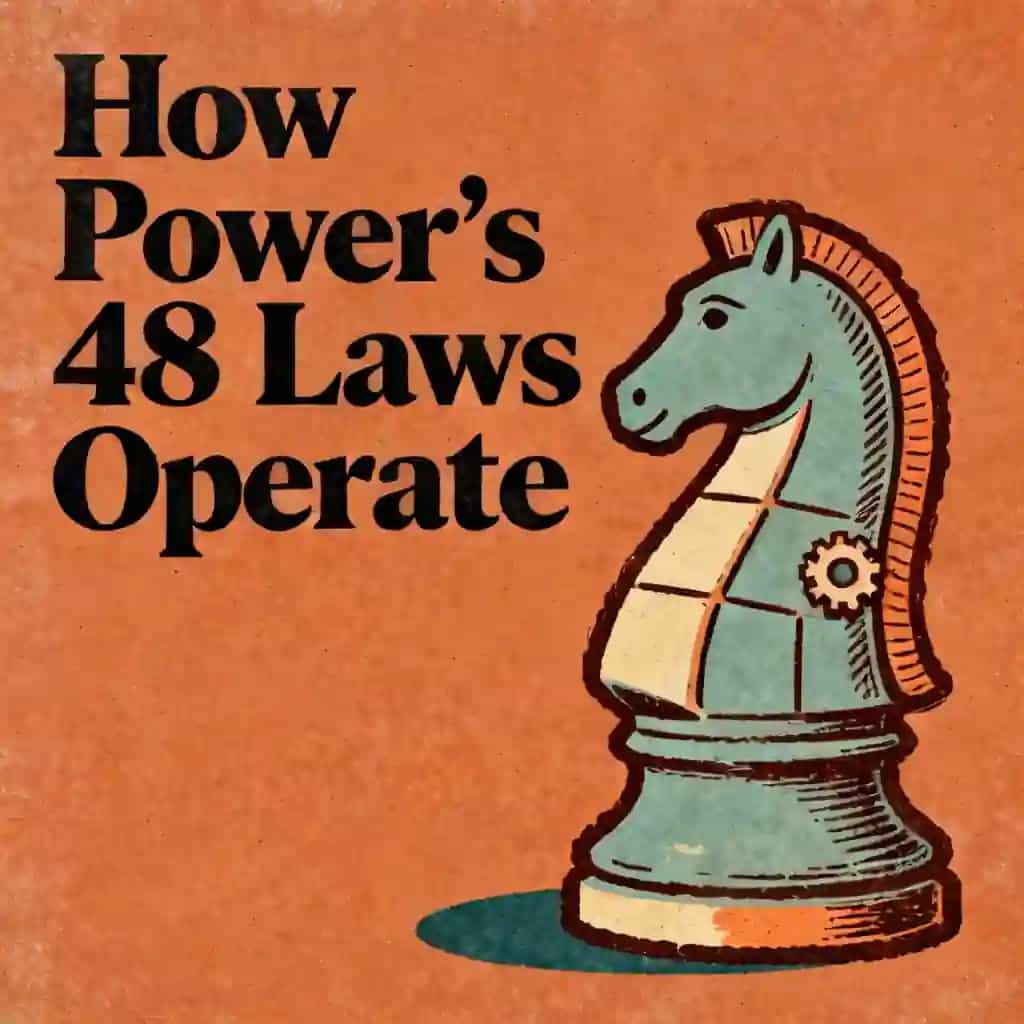 The 48 Laws of Power and How They Work book cover