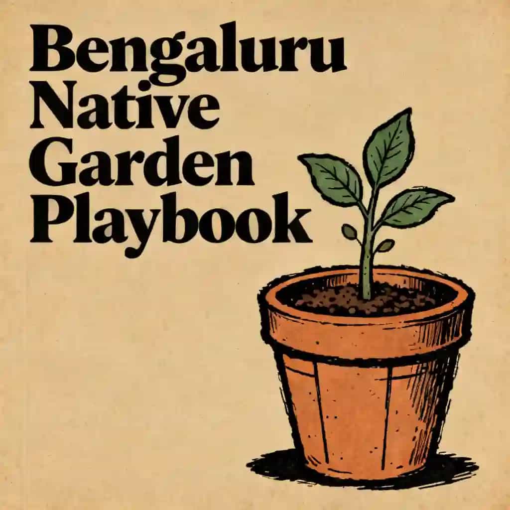 Copertina del libro Bengaluru: The Native Garden Playbook