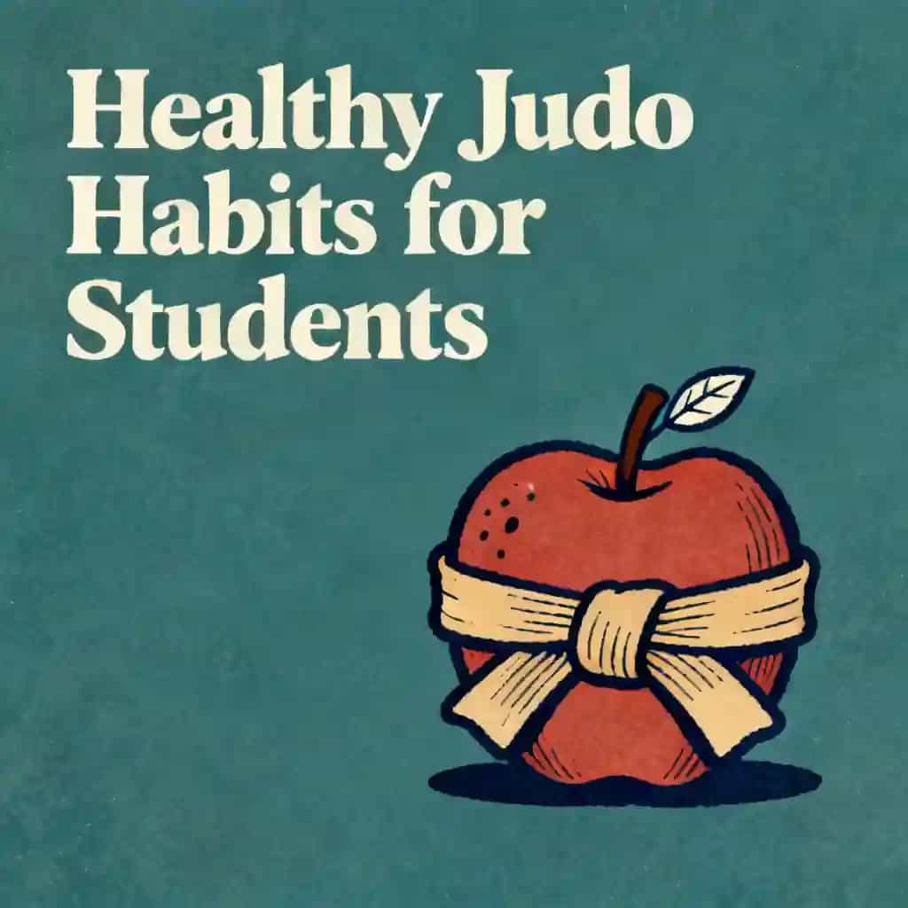 Healthy habits for student athletes and judo performance 책 표지
