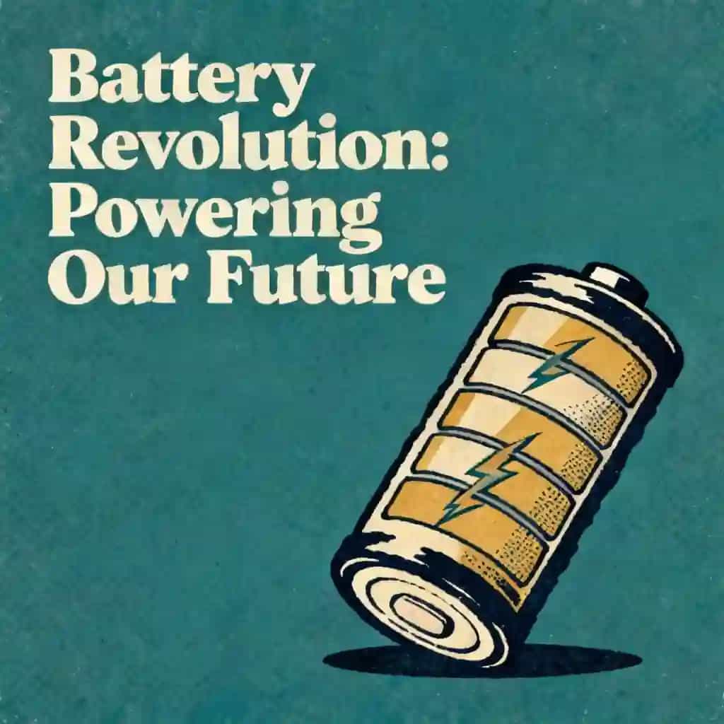 Battery Revolution: Powering Our Energy Future book cover