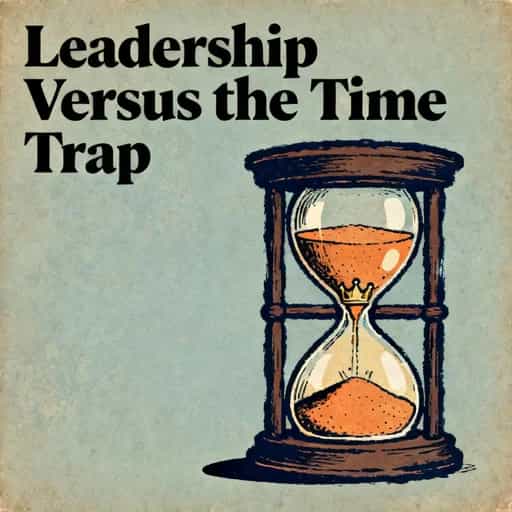 The Leadership Time Trap の書籍表紙
