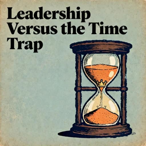 The Leadership Time Trap: Why Time Blocking Fails Leaders