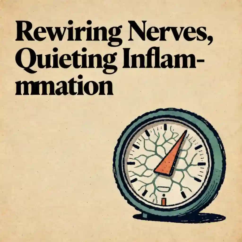 Copertina del libro Rewiring Your Nervous System to End Chronic Inflammation