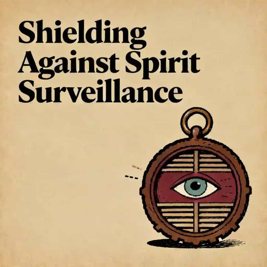 Copertina del libro Monitoring spirits and how to stop spiritual surveillance
