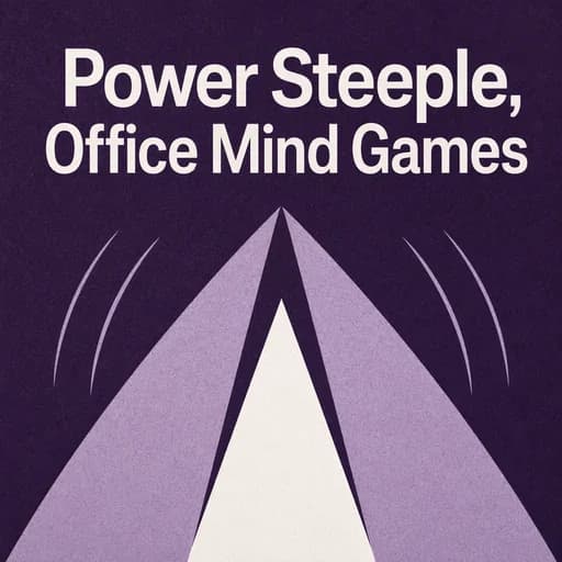The Power Steeple: Decoding Office Mind Games & Body Language