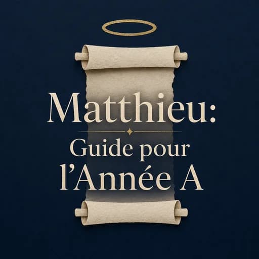 L'Évangile selon Saint Matthieu : Guide pour l'Année A et Liturgie