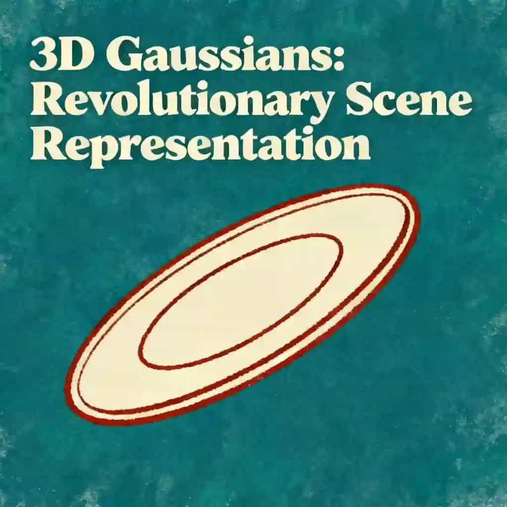 Buchcover von 3D Gaussians: Revolutionary Scene Representation