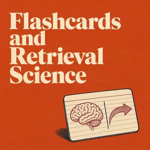 Flashcards and the Science of Retrieval Practice podcast cover