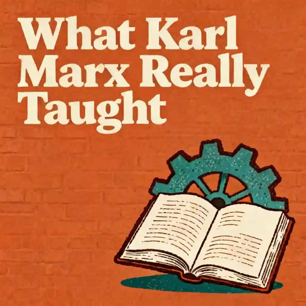 Copertina del libro What Karl Marx Actually Taught