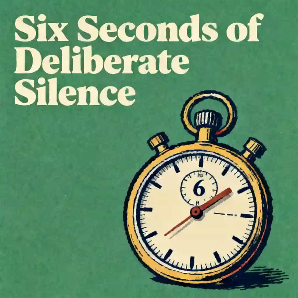 Обложка книги The Six-Second Pause