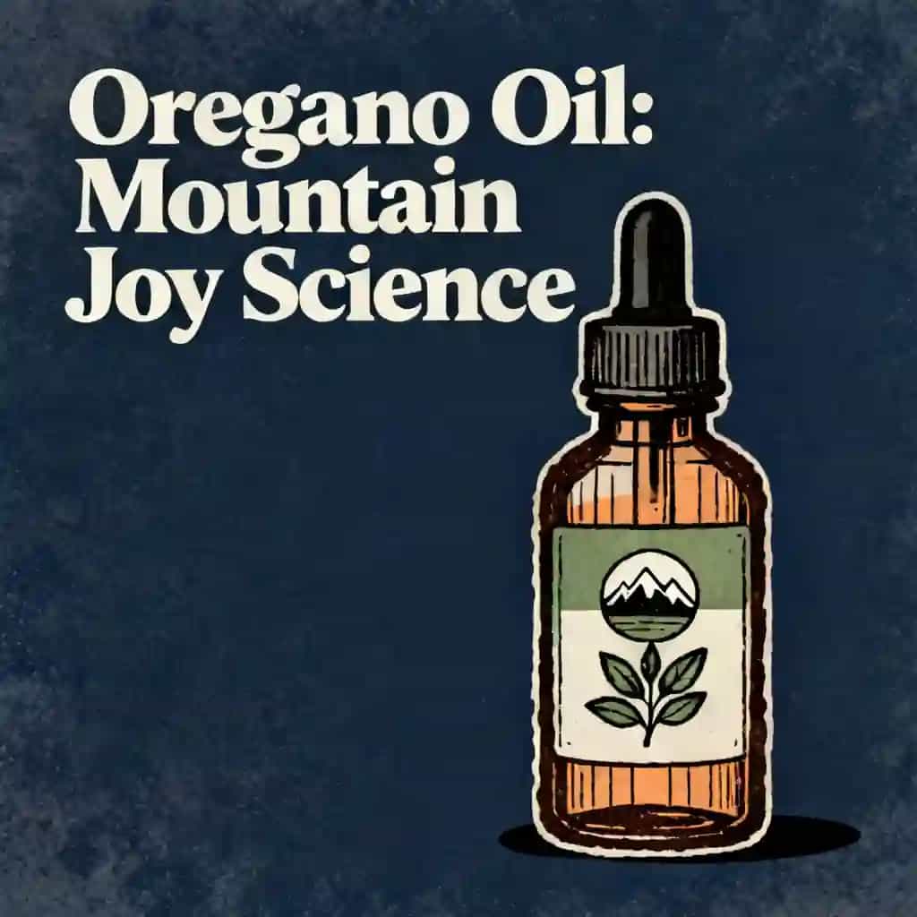 Couverture du livre Oregano Oil: The Science of Mountain Joy