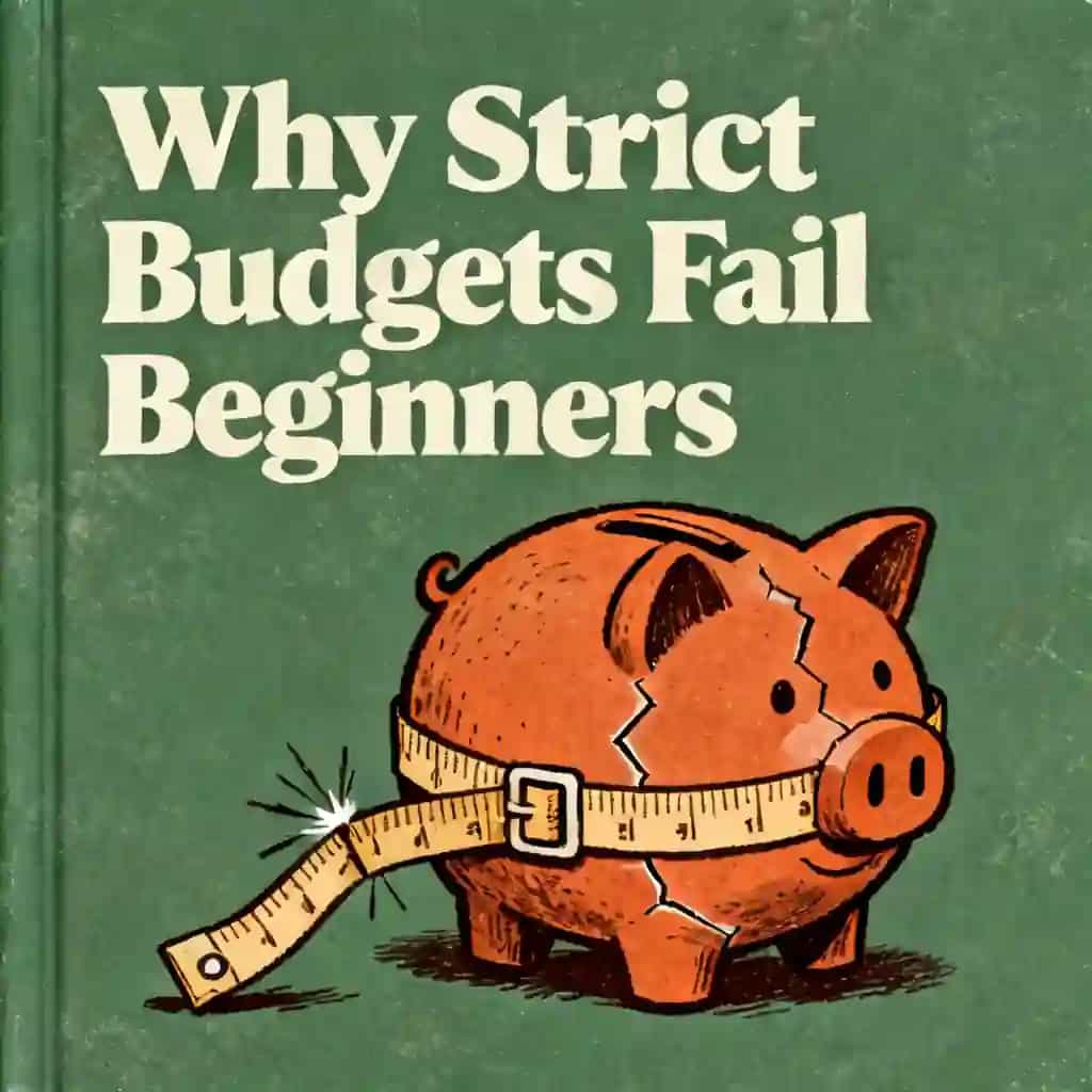 Budgeting for Beginners: Why Strict Plans Often Fail book cover