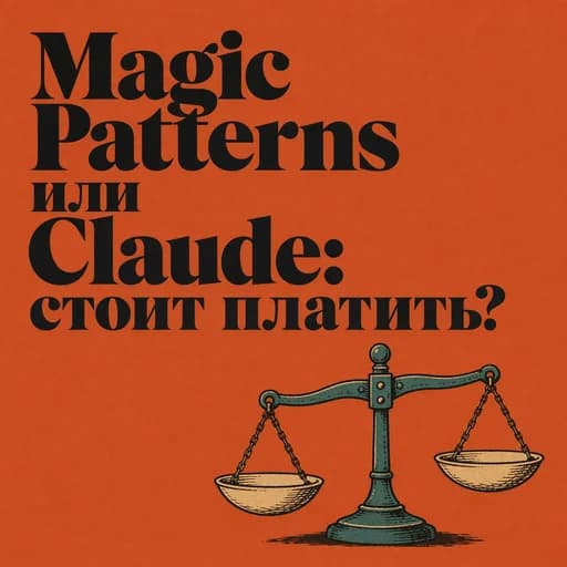Magic Patterns против Claude Design: какой сервис выбрать для React?