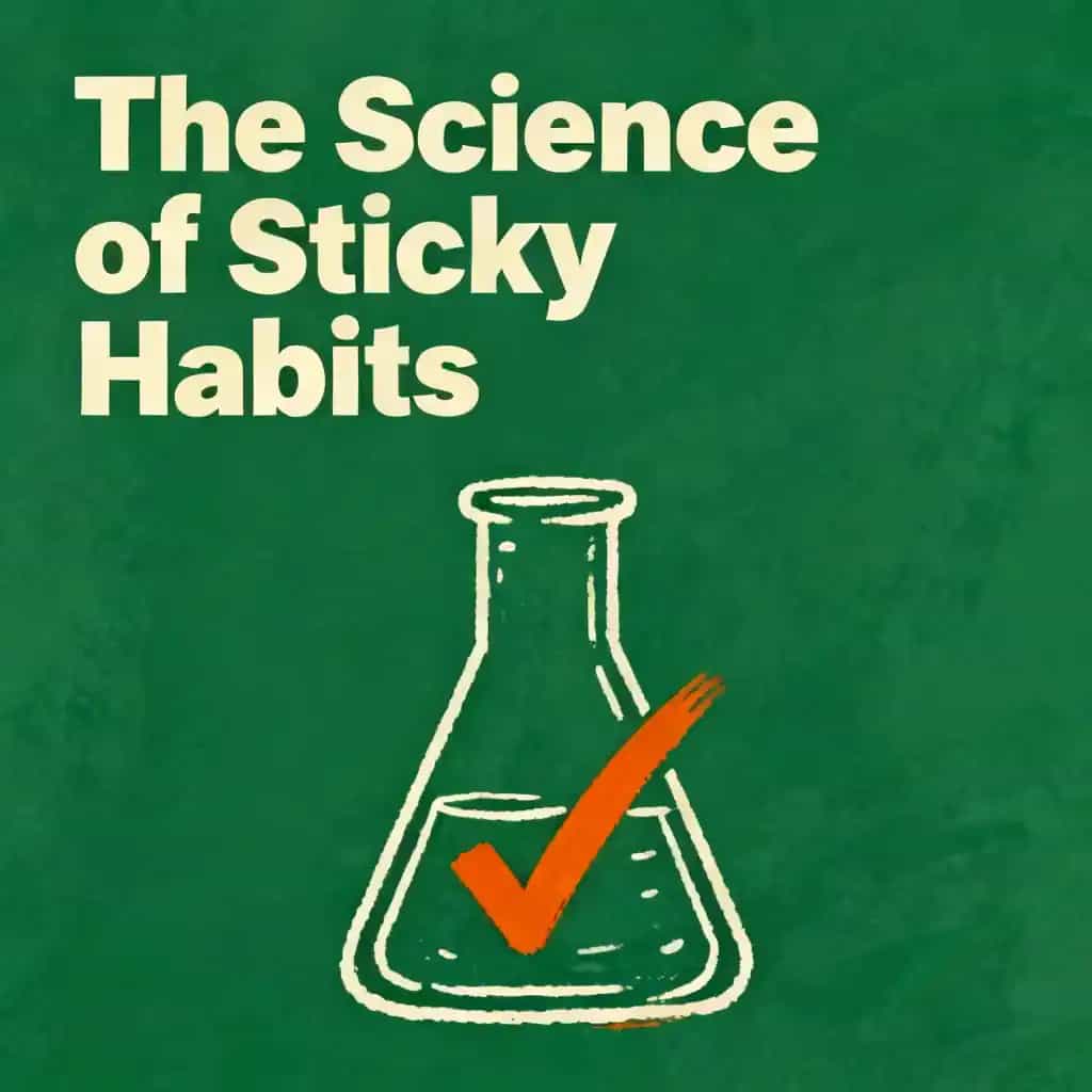 The Science of Building Habits That Actually Stick の書籍表紙