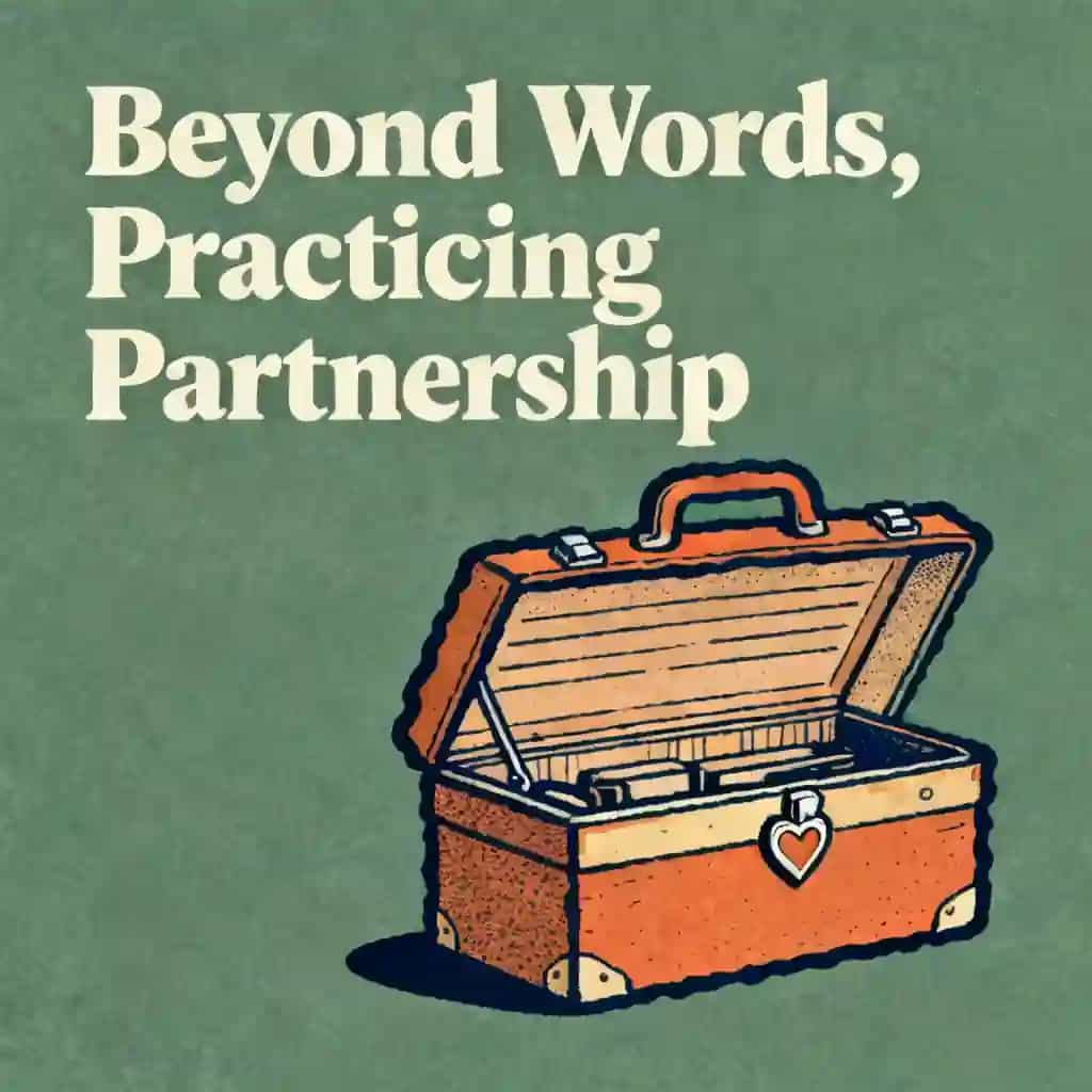 Being a better partner is more than just talking 책 표지