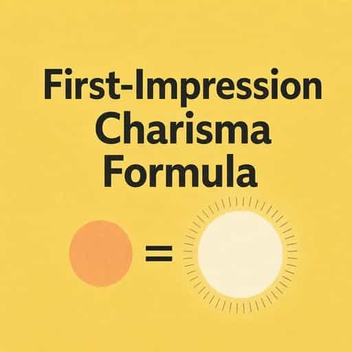The Charisma Equation: Mastering First Impressions book cover