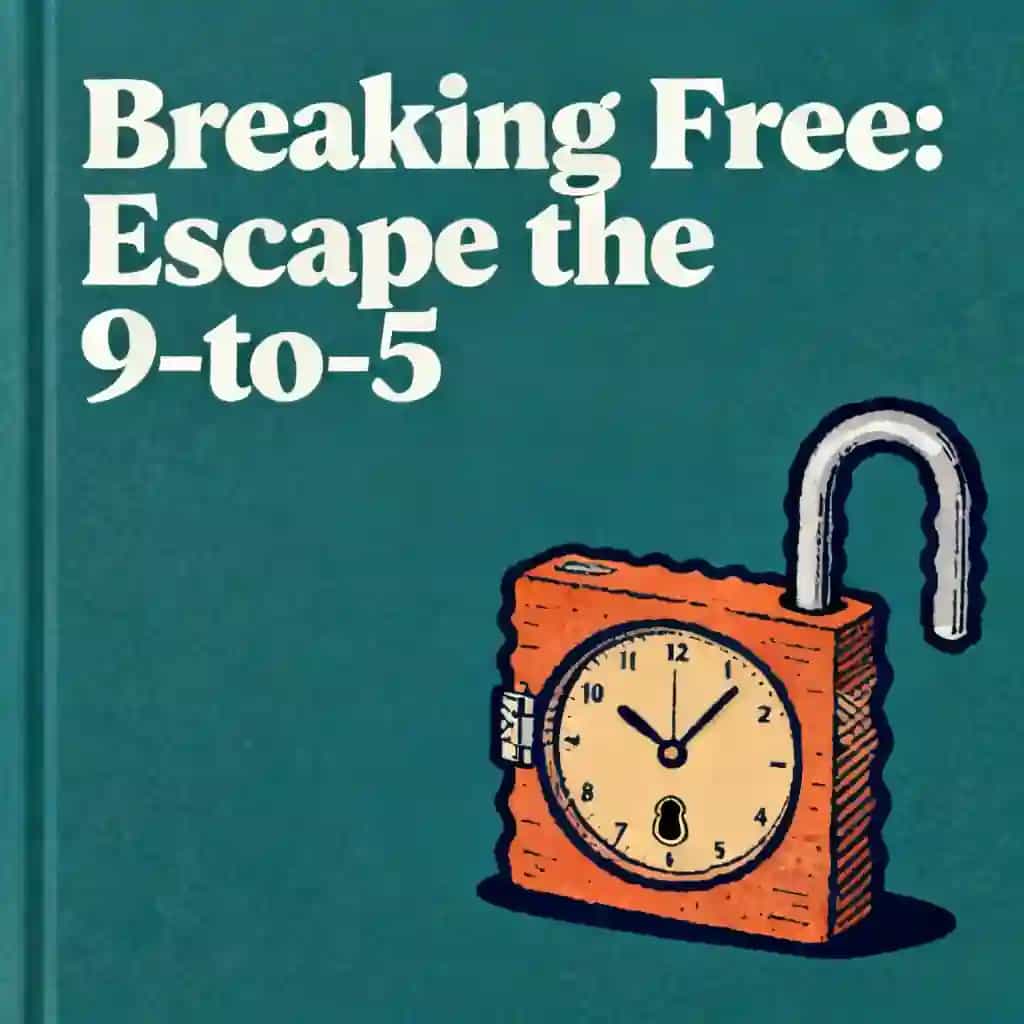 Обложка книги Breaking Free: The 9-to-5 Escape Plan