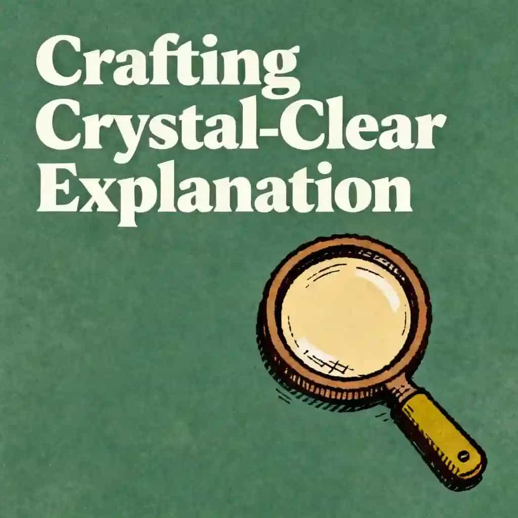 Couverture du livre The Art of Crystal-Clear Explanation