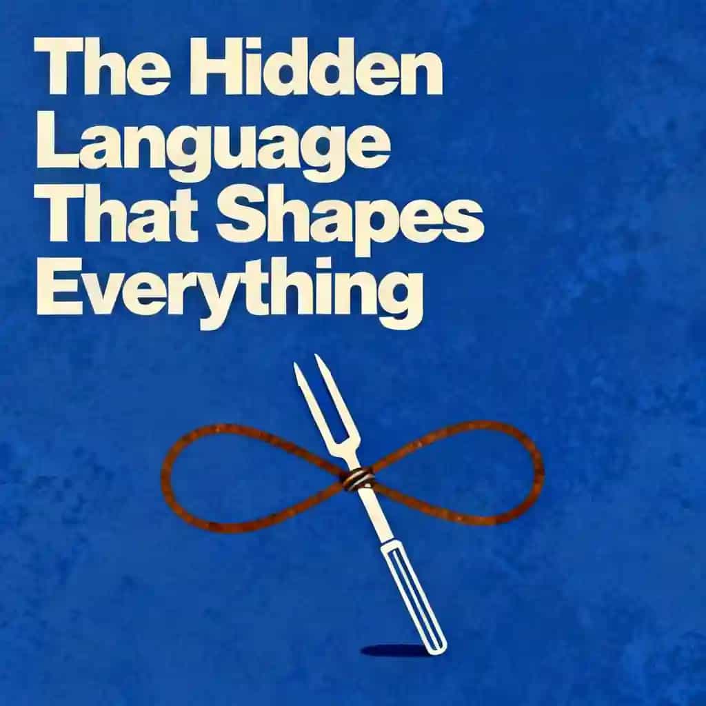 Copertina del libro The Hidden Language That Shapes Everything