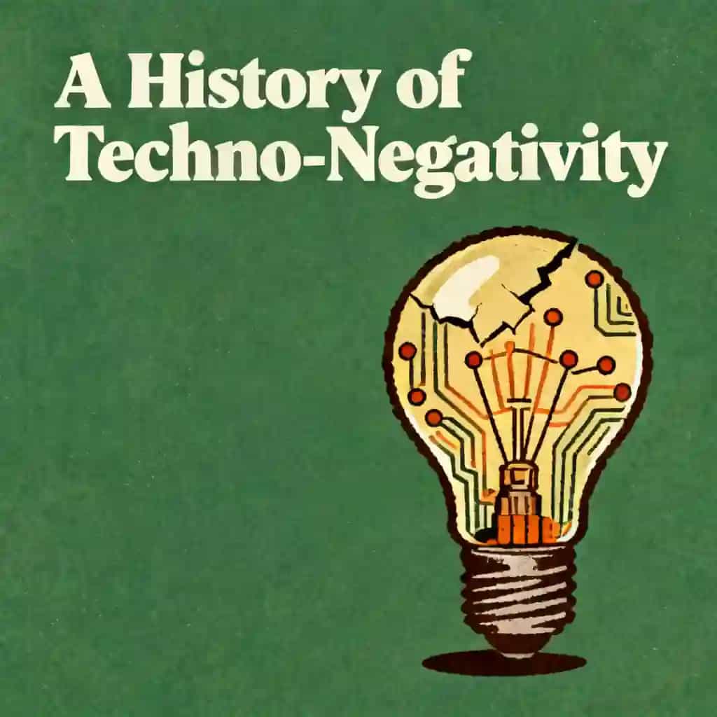 The History of Techno-Negativity 书籍封面