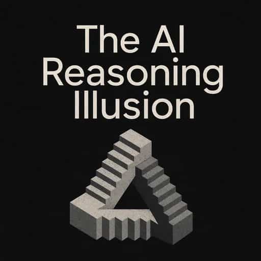 Couverture du livre The AI Reasoning Illusion