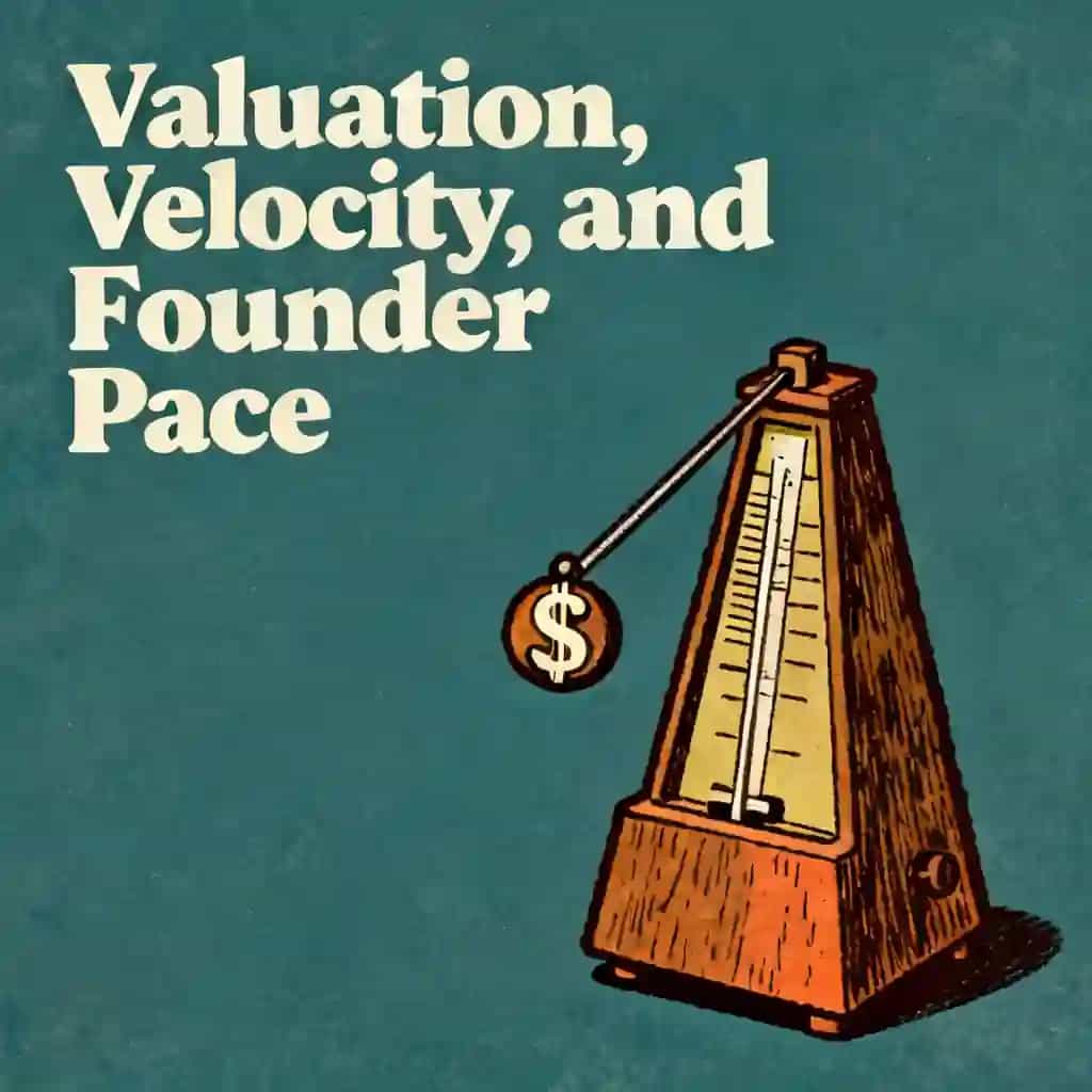 Valuation, Velocity, and the Founder’s Pace 책 표지