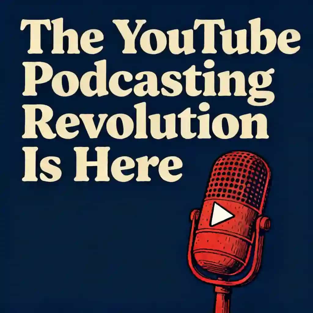 The YouTube Podcasting Revolution is Here 책 표지