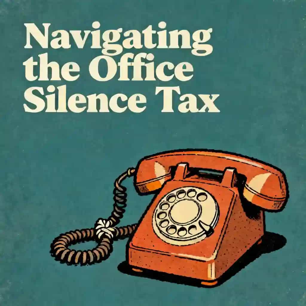 Buchcover von The Silence Tax: Navigating Office Tension