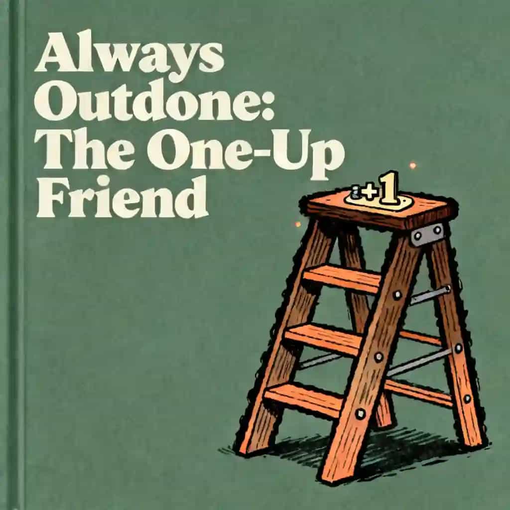 Copertina del libro The One-Up Friend